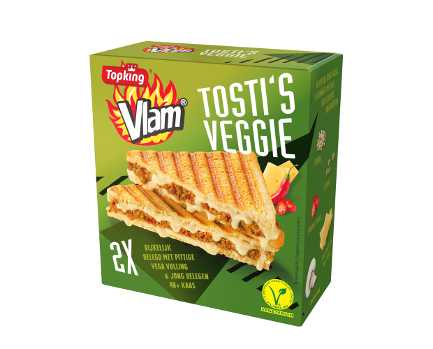 VlamTosti's Veggie | 2 stuks | Topking Fingerfood