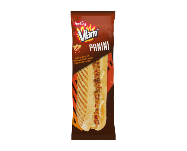 Vlam®-panini | 1 stuk | Topking Fingerfood