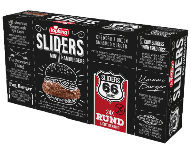 Sliders 66® | Rund | Topking Fingerfood